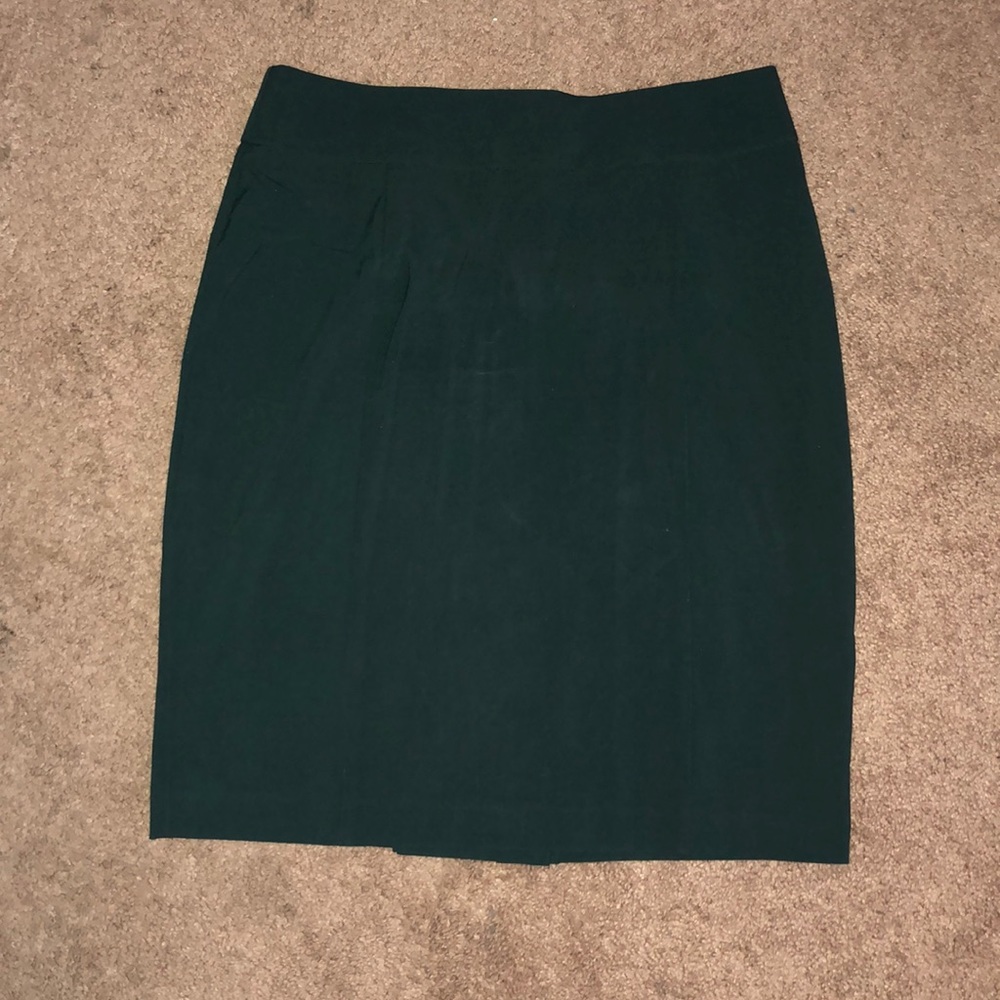 Green Pencil Skirt Size 8